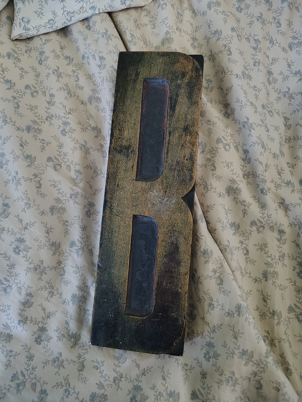 Printing Press Letter "B"